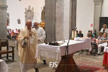 Misa y procesión de San Francisco en Telde/Francisco Javier Santana y Antonio Alí.